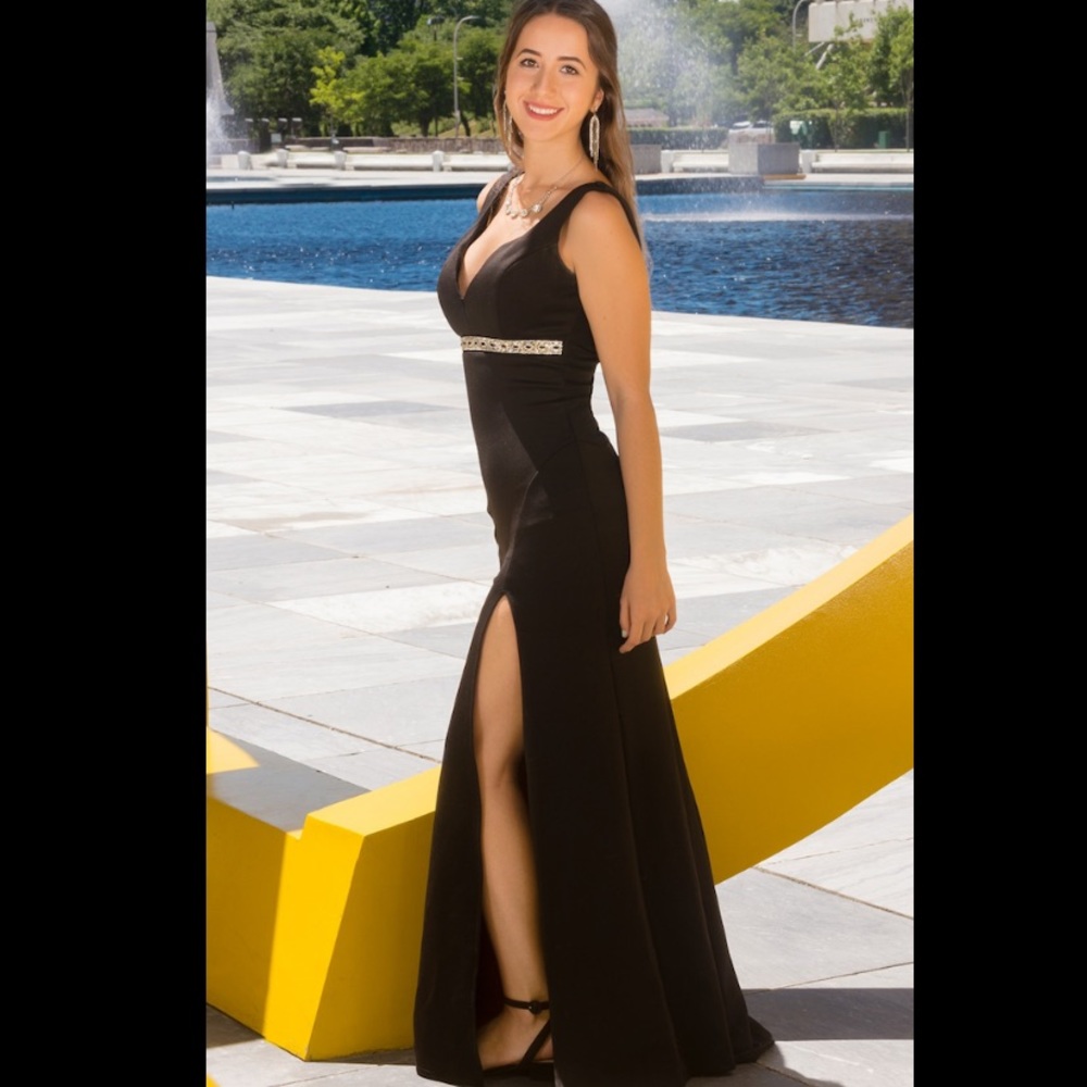 Side-Slid Gown
